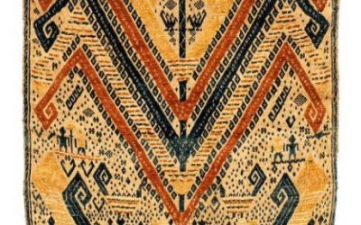 000857 Sumatra, Lampung, Krui, ceremonial cloth