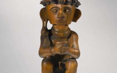 000987 Sumatra, Nias, ancestor figure