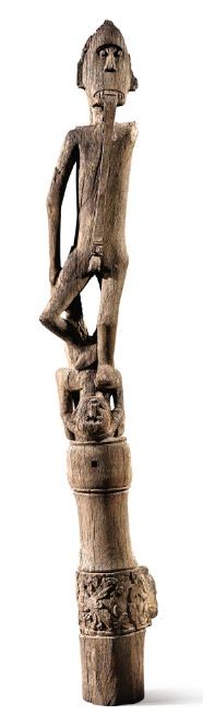 000990 Borneo, Central Kalimantan, Dayak, Ngaju, spirit figure