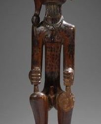 001018 Sumatra, South Nias, ancestor figure