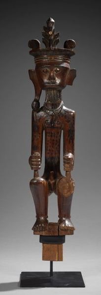 001018 Sumatra, South Nias, ancestor figure
