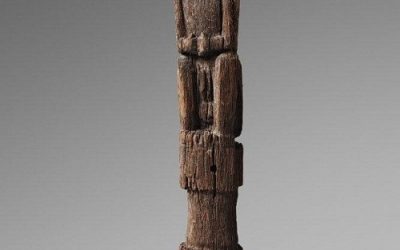 000667 Borneo, Central Kalimantan, Dayak, Ngaju, guardian figure