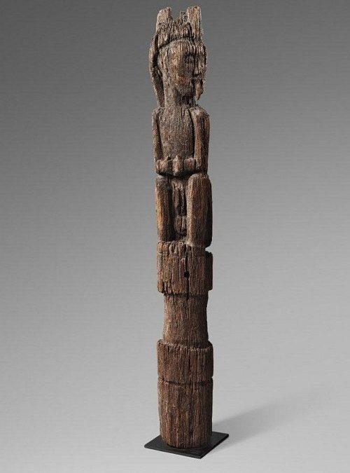 000667 Borneo, Central Kalimantan, Dayak, Ngaju, guardian figure