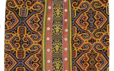 000951 Borneo, West Kalimantan, Dayak, Maloh or Taman, skirt