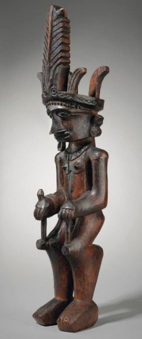 001022 Sumatra, Central Nias, ancestor figure