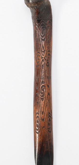 001027 Papua Barat, Lake Sentani, spoon/spatula