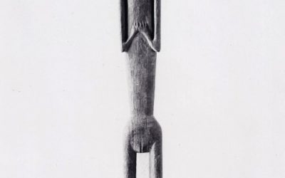 001037 Borneo, Dayak, ancestor figure
