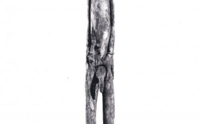 001038 Borneo, East Kalimantan, protective figure
