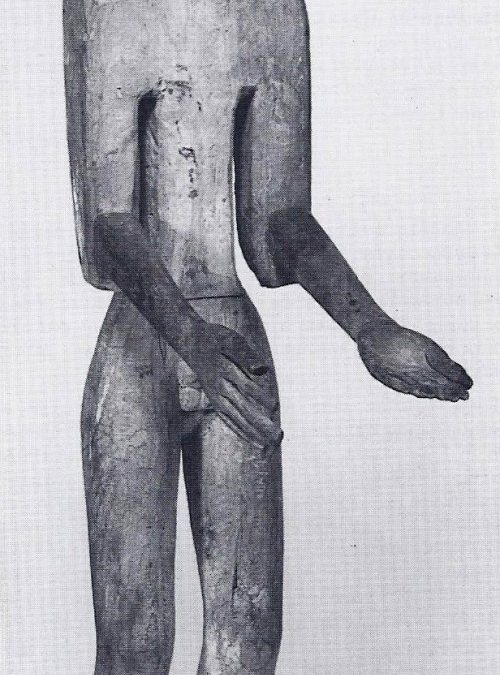 000219, Sulawesi, Toraja, funerary effigy figure