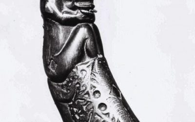 001054 Sumatra, Batak, container amulet