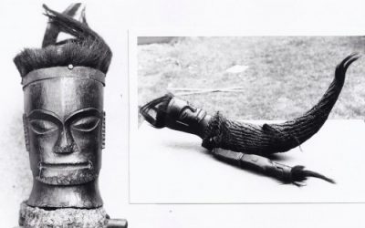 001061 Sumatra, Batak, protective device