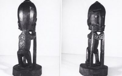001072 Papua, Teluk Cenderawasih, ancestor figure