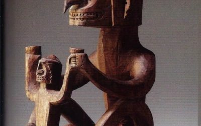 000469 Papua, Teluk Cenderawasih, Biak, ancestor figure