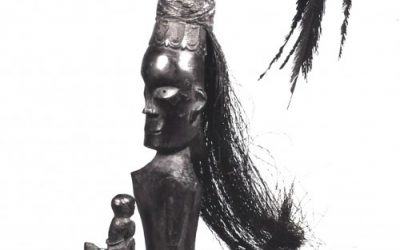 001075 Sumatra, Batak, staff or stopper finial