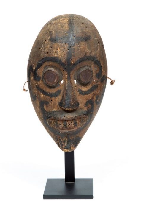 001082 Borneo, East Kalimantan, Dayak, mask