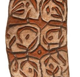 001087 Papua, Asmat, Citak, war shield