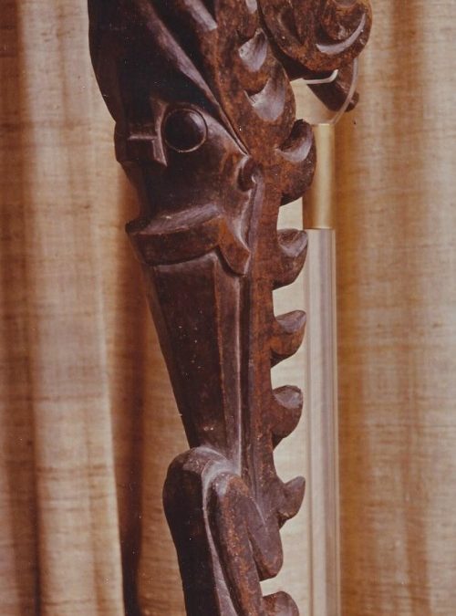 001097 Sumatra, Batak, Toba, architectural ornament