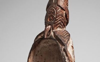 001105 Papua, Asmat, ladle