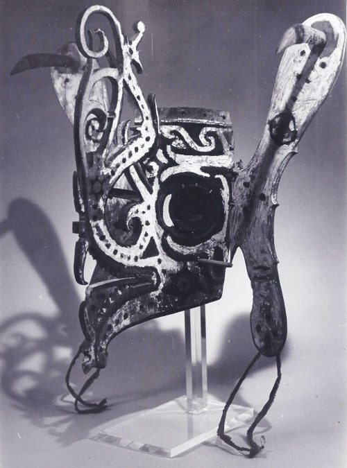 001122 Borneo, Modang Dayak, face mask