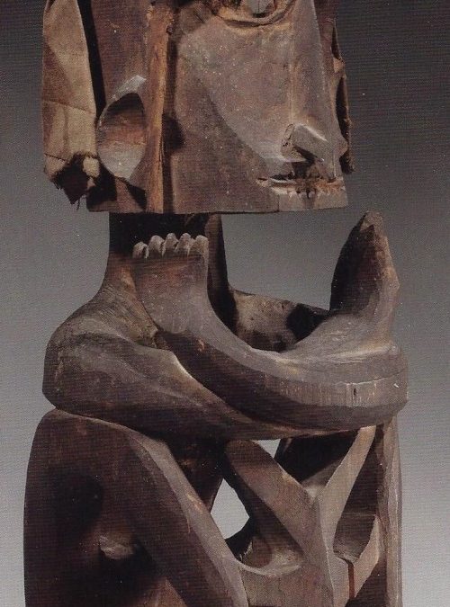 000448 Papua Barat, Teluk Cenderawasih, ancestor figure