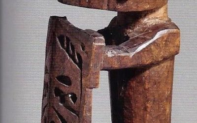 000449 Papua Barat, Teluk Cenderawasih, ancestor figure