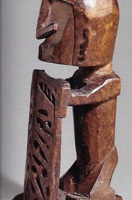 000449 Papua Barat, Teluk Cenderawasih, ancestor figure