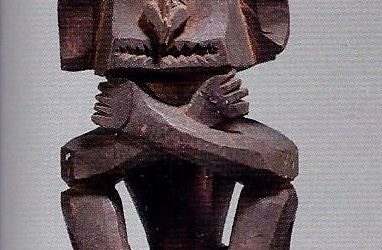 000452 Papua, Barat, Cenderawasih Bay, Yapen, ancestor figure