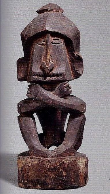 000452 Papua, Barat, Cenderawasih Bay, Yapen, ancestor figure