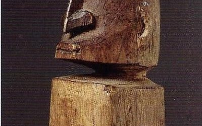 000455 Papua Barat, Teluk Cenderawasih, ancestor figure