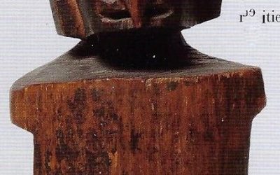000456 Papua Barat, Teluk Cenderawasih, ancestor figure
