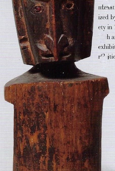 000456 Papua Barat, Teluk Cenderawasih, ancestor figure