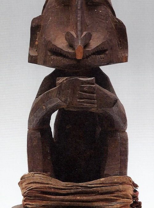 000465 Papua Barat, Teluk Cenderawasih, ancestor figure
