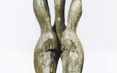 001133 Borneo, East Kalimantan, ancestor figure