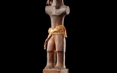 000323 Sumatra, South Nias, ancestor figure