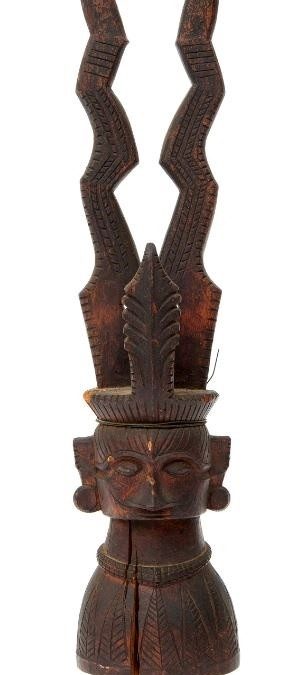 001134 Sumatra, Central Nias, ancestor figure