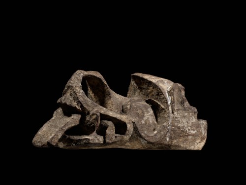 001144 Borneo, East Kalimantan, Kenyah-Kayan Dayak, architectural fragment