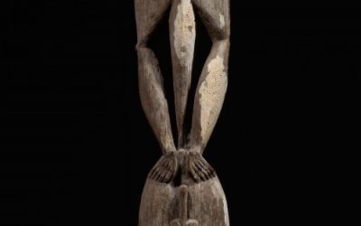001148 Borneo, east Kalimantan, Dayak guardian figure