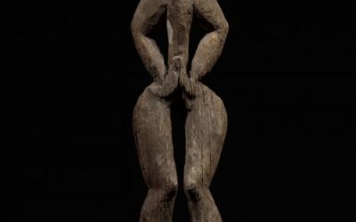 001149 Borneo, East Kalimantan, Dayak, guardian figure