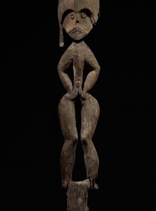 001149 Borneo, East Kalimantan, Dayak, guardian figure