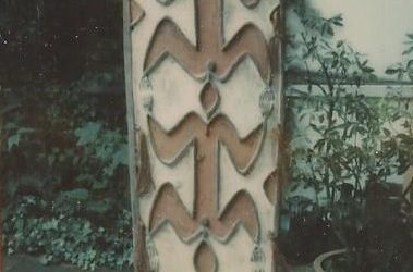 001162 Papua Barat, Central Asmat, war shield