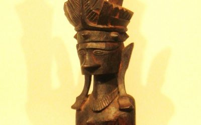 001173 Sumatra, North Nias, female ancestor figure