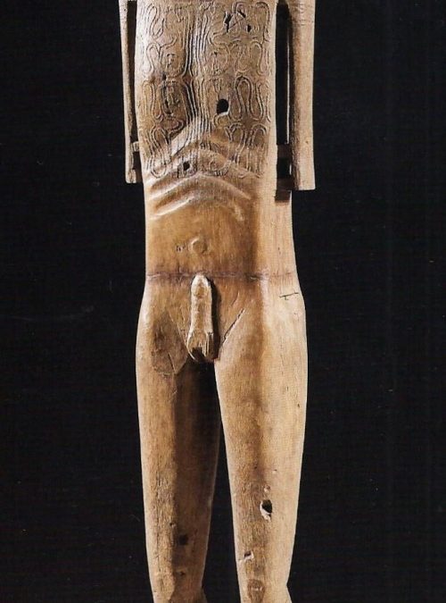 001177 Sulawesi, Toraja, funerary effigy
