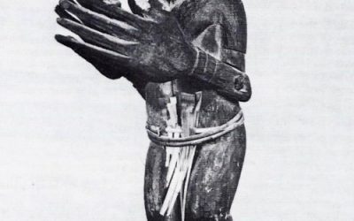 000591 Sumatra, Batak, Toba, protective figure