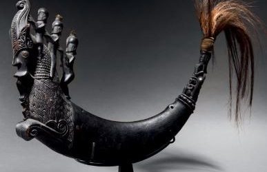 000876 Sumatra, Batak, magic horn