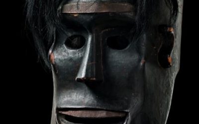 001202 Sumatra, Toba Batak, helmet mask