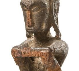 001207, Moluccas, Leti, ancestor figure