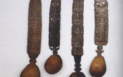 001228 Nusa Tenggara, West Timor, Atoni, four spoons