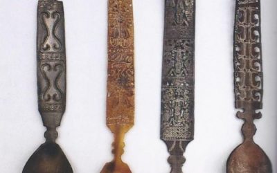001232 Nusa Tenggara, West Timor, Atoni, four spoons