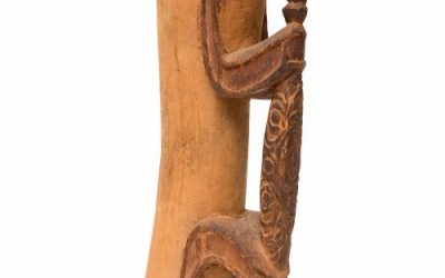 000822 Papua, Asmat, drum
