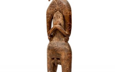 000824 Papua, Asmat, ancestor figure